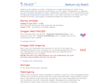 Tablet Screenshot of medix.nl