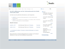 Tablet Screenshot of medix.at